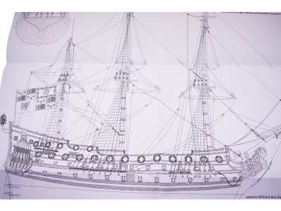 MAMOLI H.M.S. Prince 1670 1:144 kit