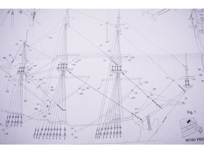 MAMOLI H.M.S. Prince 1670 1:144 kit