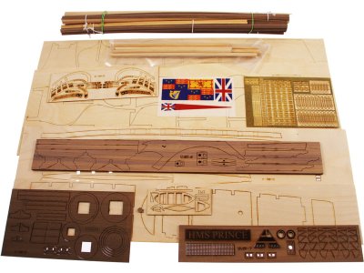 MAMOLI H.M.S. Prince 1670 1:144 kit