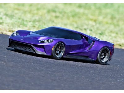 Traxxas Ford GT 1:10 TQi RTR Grabber modrý