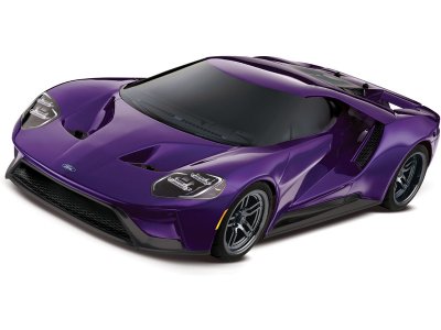 Traxxas Ford GT 1:10 TQi RTR Grabber modrý