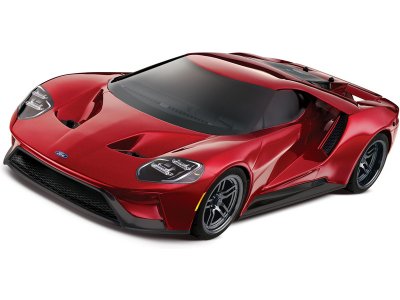 Traxxas Ford GT 1:10 TQi RTR Grabber modrý