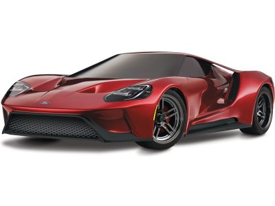 Traxxas Ford GT 1:10 TQi RTR Grabber modrý