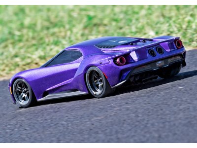 Traxxas Ford GT 1:10 TQi RTR Grabber modrý