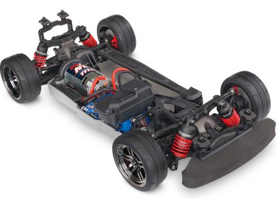 Traxxas Ford GT 1:10 TQi RTR Grabber modrý