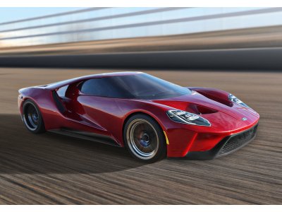 Traxxas Ford GT 1:10 TQi RTR Grabber modrý