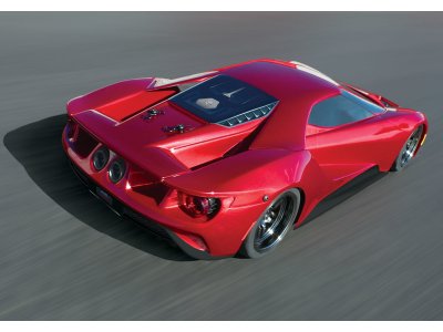 Traxxas Ford GT 1:10 TQi RTR Grabber modrý