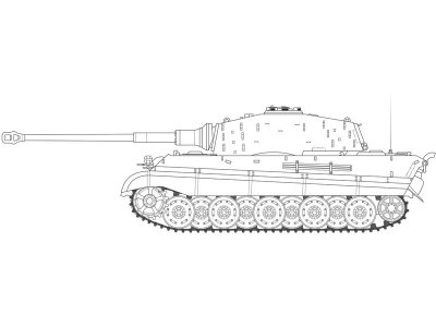 Airfix 1369 King Tiger 1:35