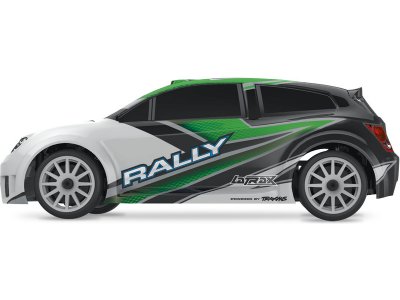 Traxxas Rally 1:18 4WD RTR zelené