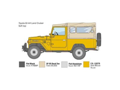 Italeri 3630 land cruiser BJ44