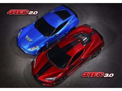 Traxxas Chevrolet Corvette Stingray 1:10 RTR černá