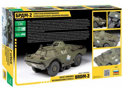 Zvezda 3638 BRDM-2 1:35