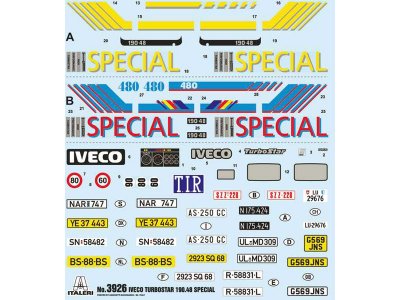 Italeri 3926 IVECO Turbostar