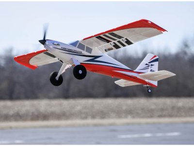 E-flite Turbo Timber Evolution 1.5m BNF Basic, plováky