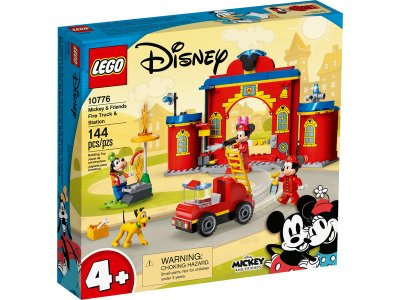 LEGO Disney- Hasičská stanice a auto Mickeyho a přátel