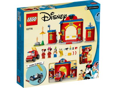 LEGO Disney- Hasičská stanice a auto Mickeyho a přátel