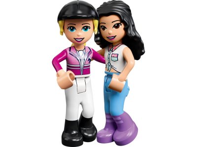 LEGO Friends - Auto s přívěsem a výcvik koníka