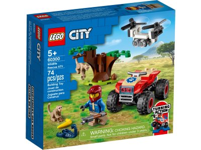 LEGO City - Záchranářská čtyřkolka do divočiny