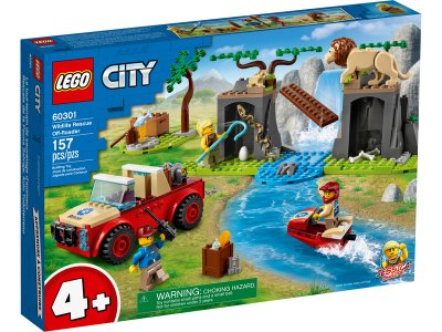 LEGO City - Záchranářský teréňák do divočiny