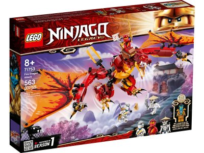 LEGO Ninjago - Útok ohnivého draka