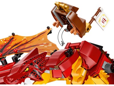 LEGO Ninjago - Útok ohnivého draka