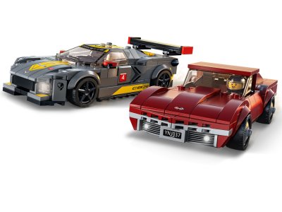 LEGO Speed Champions - Chevrolet Corvette C8.R a 1968 Chevrolet Corvette