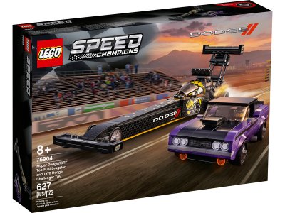 LEGO Speed Champions - Mopar Dodge//SRT Top Fuel Dragster a 1970 Dodge Challenger T/A