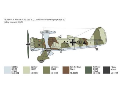 Italeri 2819 Henschel Hs 123 1