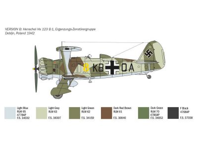 Italeri 2819 Henschel Hs 123 1