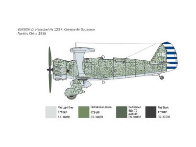 Italeri 2819 Henschel Hs 123 1