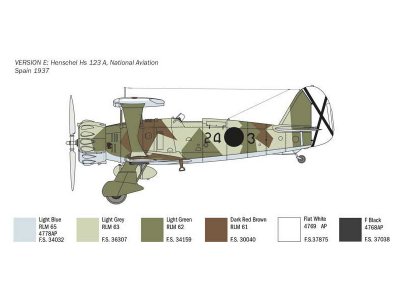 Italeri 2819 Henschel Hs 123 1