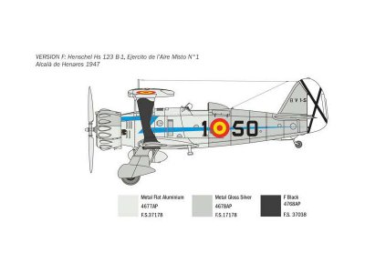 Italeri 2819 Henschel Hs 123 1