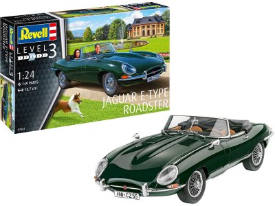 Revell 07687 Jaguar E-type 1:2