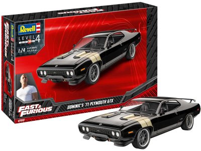 Revell Plymouth GTX 1971 (Rychle a zběsile) (1:24)