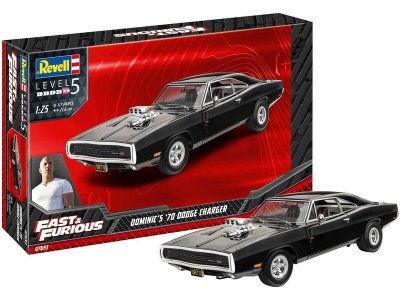 Revell Dodge Charger 1970 (Rychle a zběsile) (1:25)