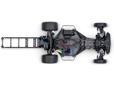 Traxxas Drag Slash 1:10 TQi RTR bílý