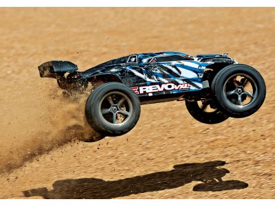 Traxxas E-Revo 1:16 VXL TQi RTR modré