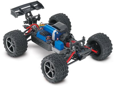 Traxxas E-Revo 1:16 VXL TQi RTR modré