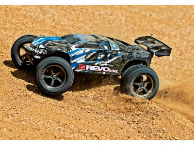 Traxxas E-Revo 1:16 VXL TQi RTR modré