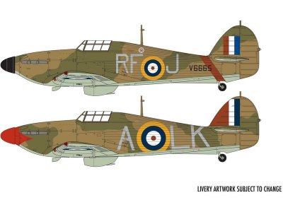 Airfix 05127A Hurricane Mk.1