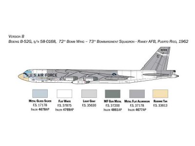 Italeri 1451 B-52G 1:72
