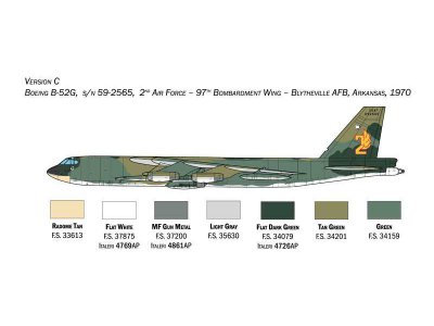 Italeri 1451 B-52G 1:72