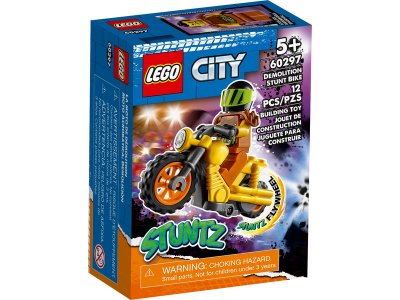 LEGO City - Demoliční kaskadérská motorka