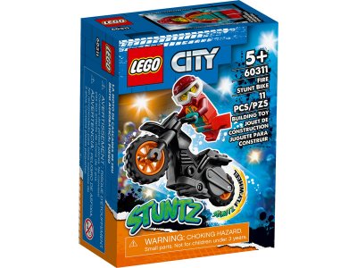 LEGO City - Ohnivá kaskadérská motorka