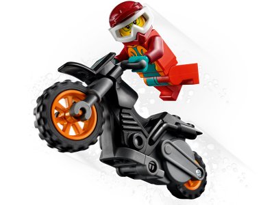 LEGO City - Ohnivá kaskadérská motorka