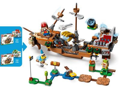 LEGO Super Mario - Bowserova vzducholoď – rozšiřující set