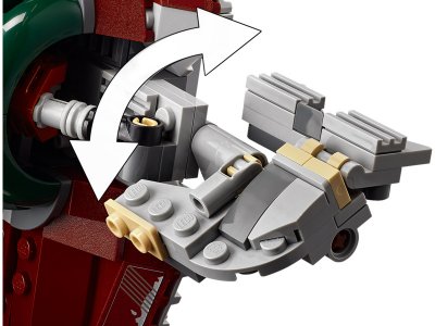 LEGO Star Wars - Boba Fett a jeho kosmická loď