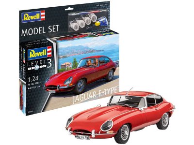 Revell Jaguar E-Type Coupé (1:24) (sada)