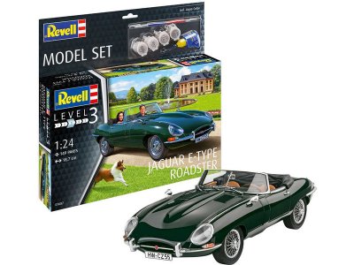 Revell Jaguar E-Type Roadster (1:24) (sada)