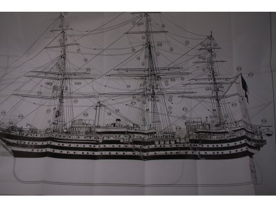 Mantua Model Amerigo Vespucci 1:84 kit